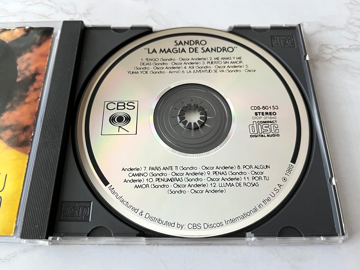Sandro – La Magia De Sandro (1989)