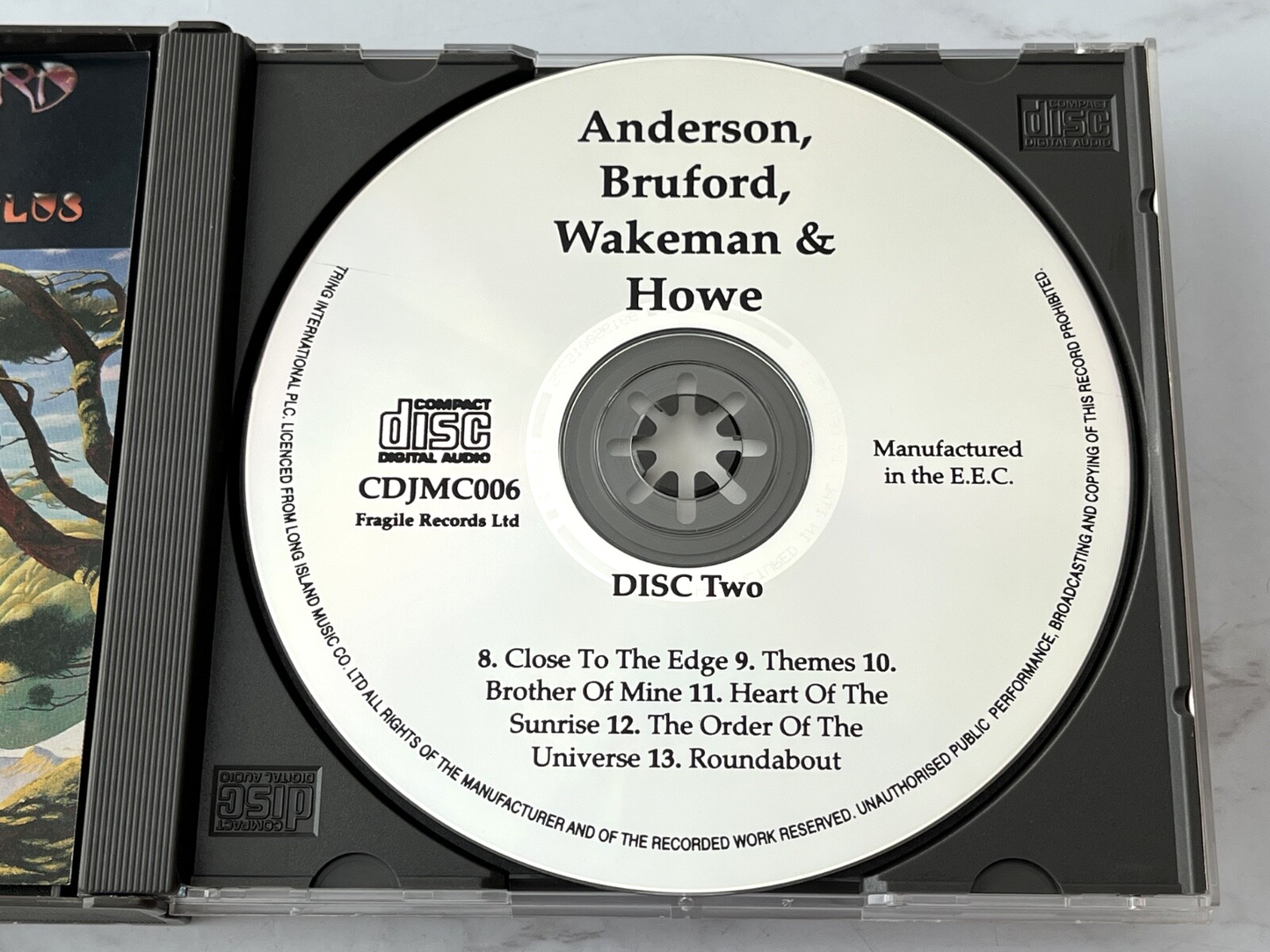 Anderson Bruford Wakeman Howe – Anderson, Bruford, Wakeman & Howe An Evening Of Yes Music Plus 2 (1993)