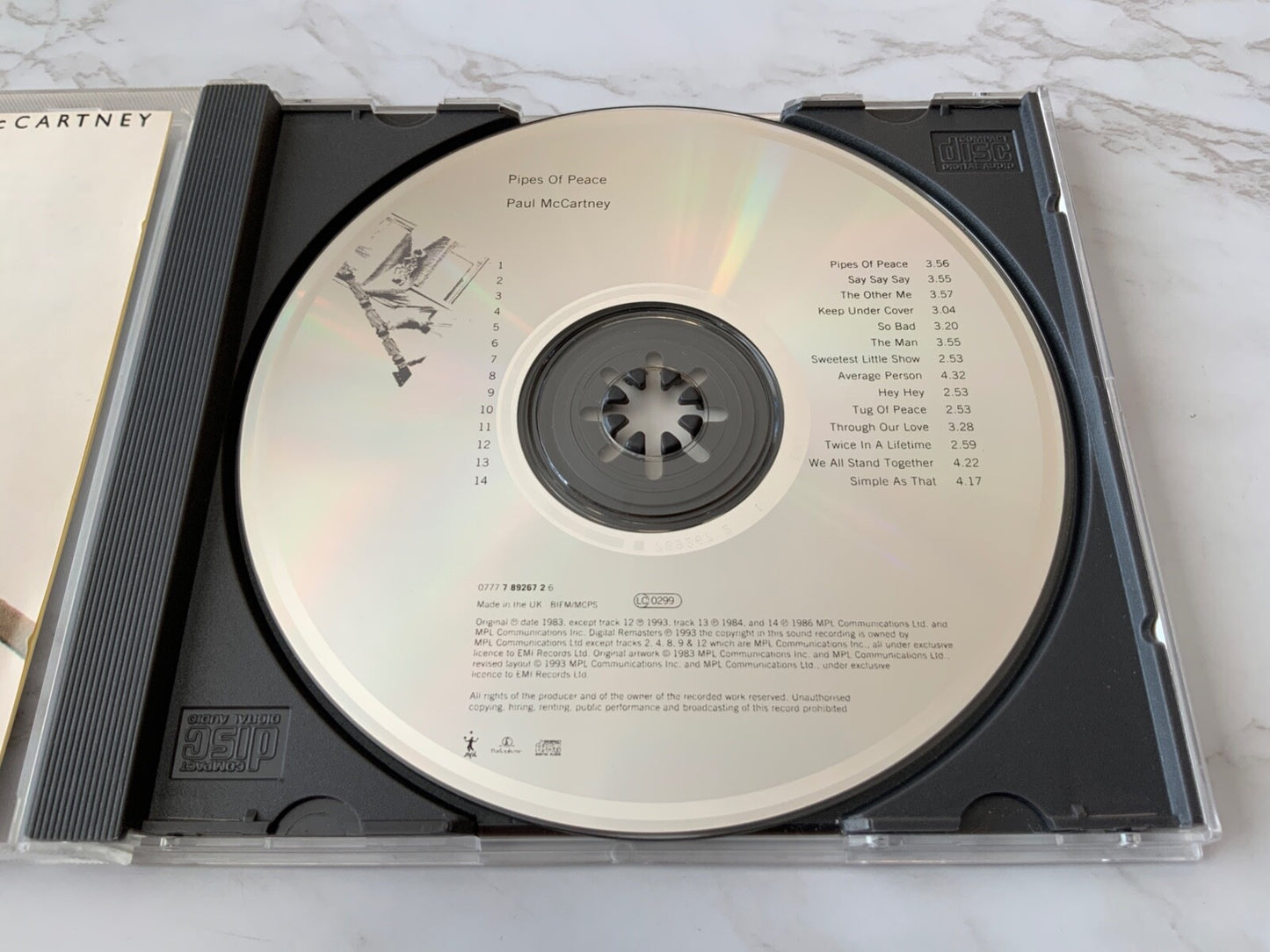 Paul McCartney – Pipes of Peace (1993)