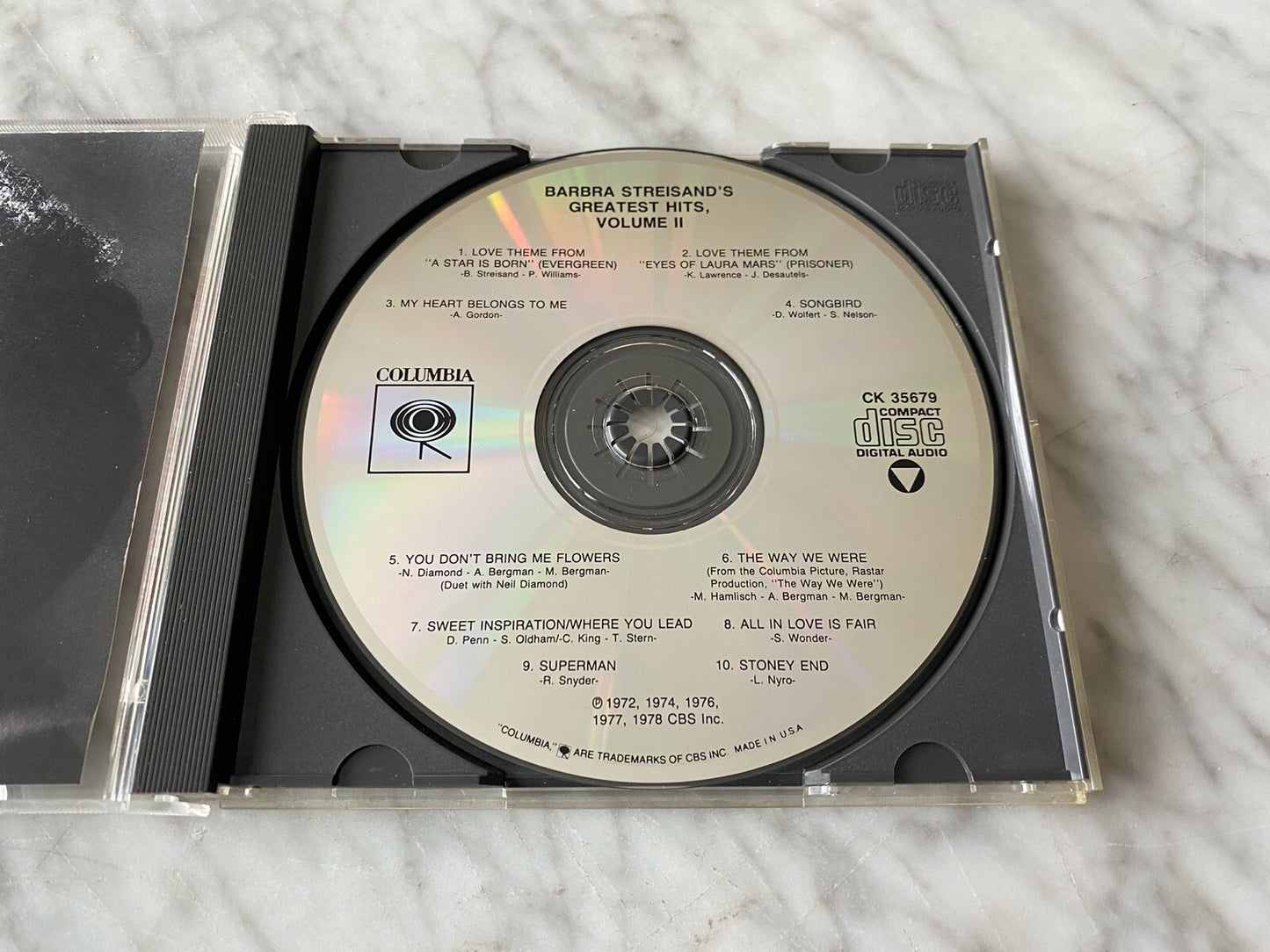 Barbra Streisand – Greatest Hits Volume 2 [JAPAN PRESS]