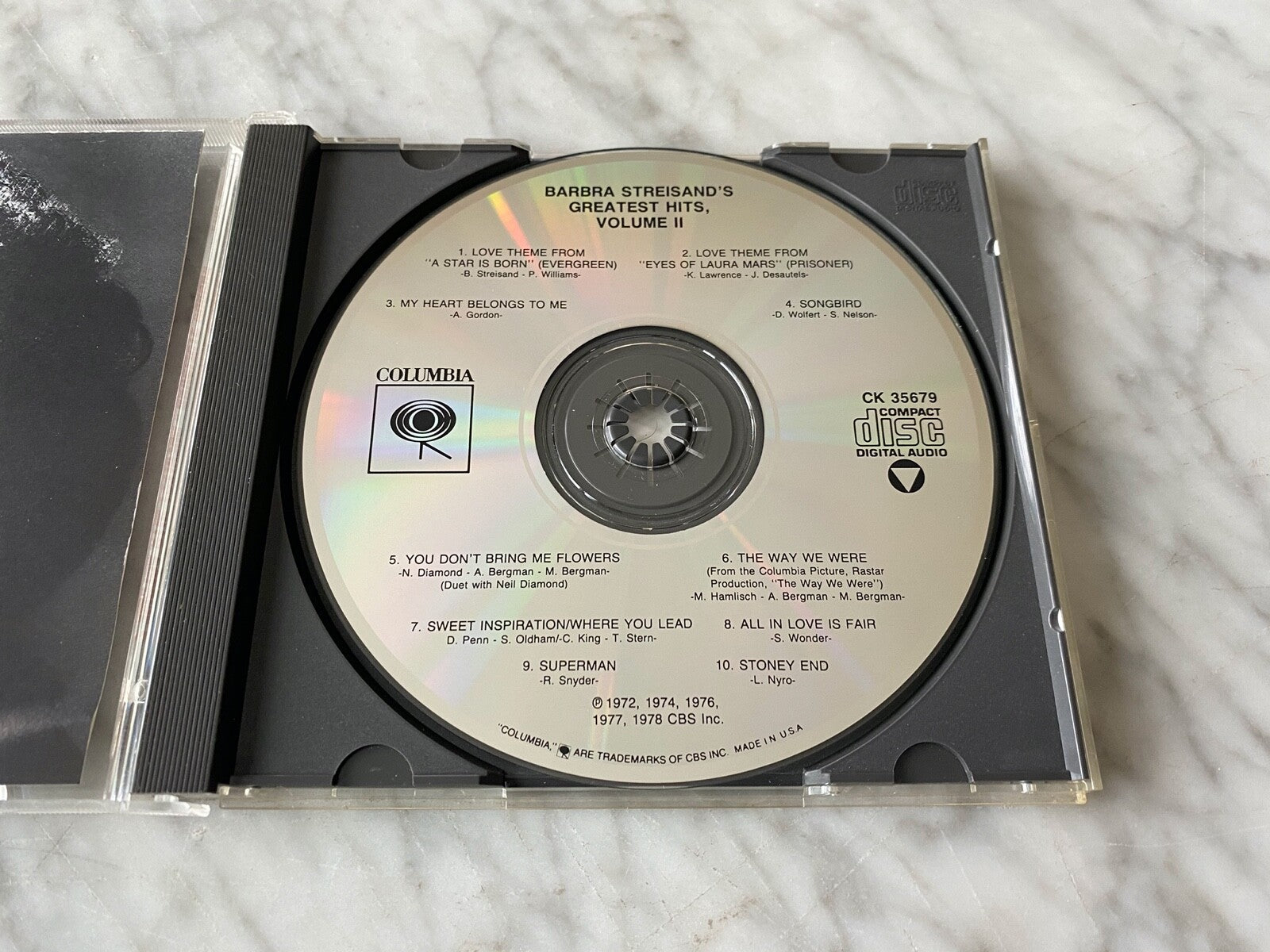 Barbra Streisand – Greatest Hits Volume 2 [JAPAN PRESS]