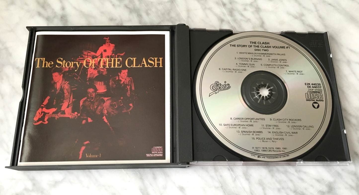 The Clash – Clash The Story of The Clash Volume 1 [DADC PRESS]