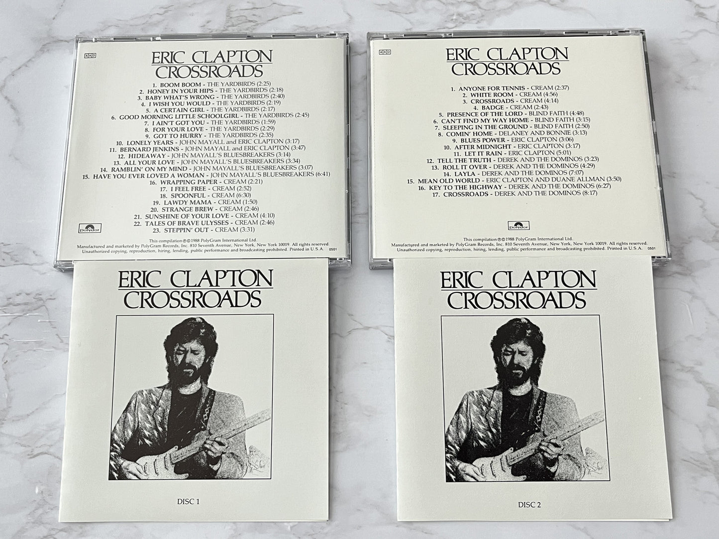 Eric Clapton – Crossroads 4 (Box Set) (1988)
