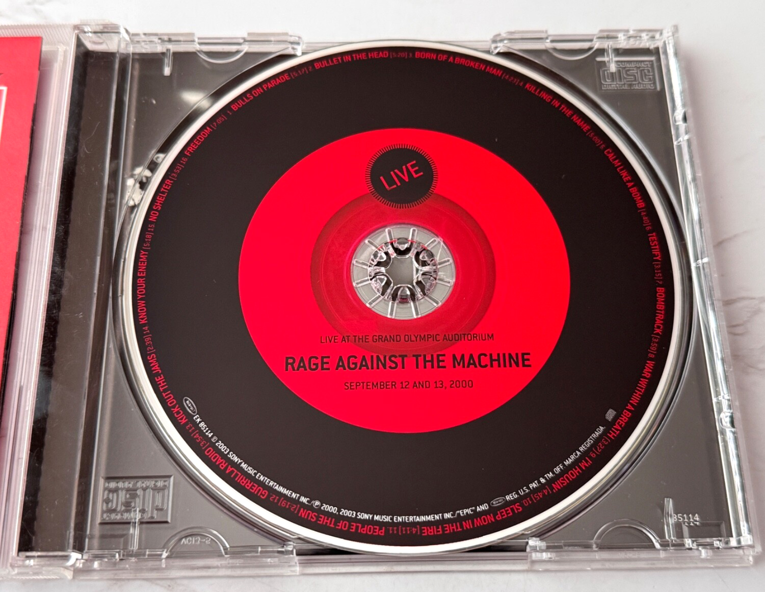 Rage Against The Machine – Live At The Grand Olympic Auditorium (2003)