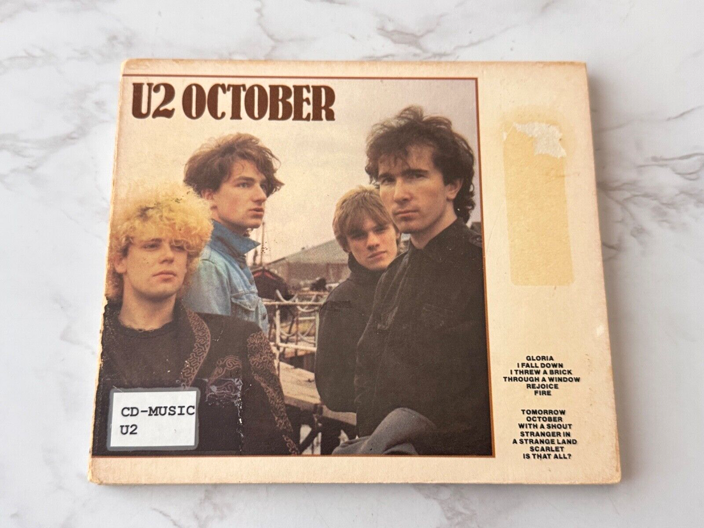 U2 – October (Digipak) [JAPAN PRESS]