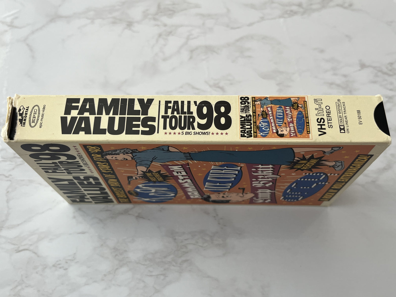 Family Values Fall Tour '98 VHS 1999 Immortal EV 50188 Korn, Rammstein (1999)