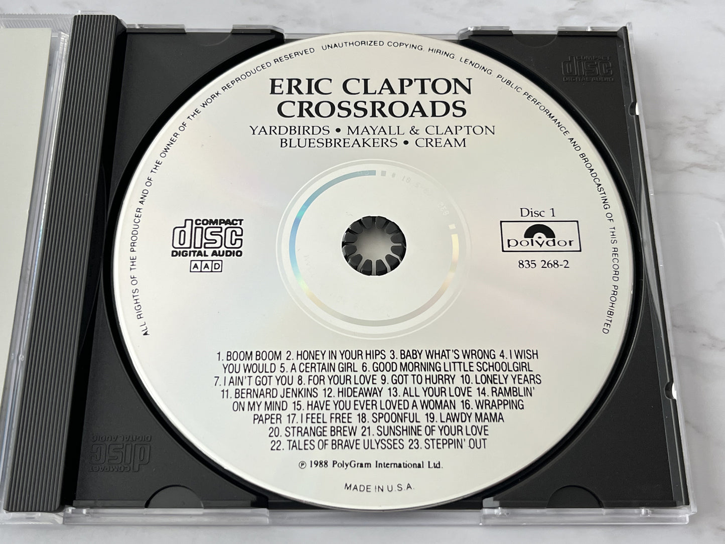 Eric Clapton – Crossroads 4 (Box Set) (1988)