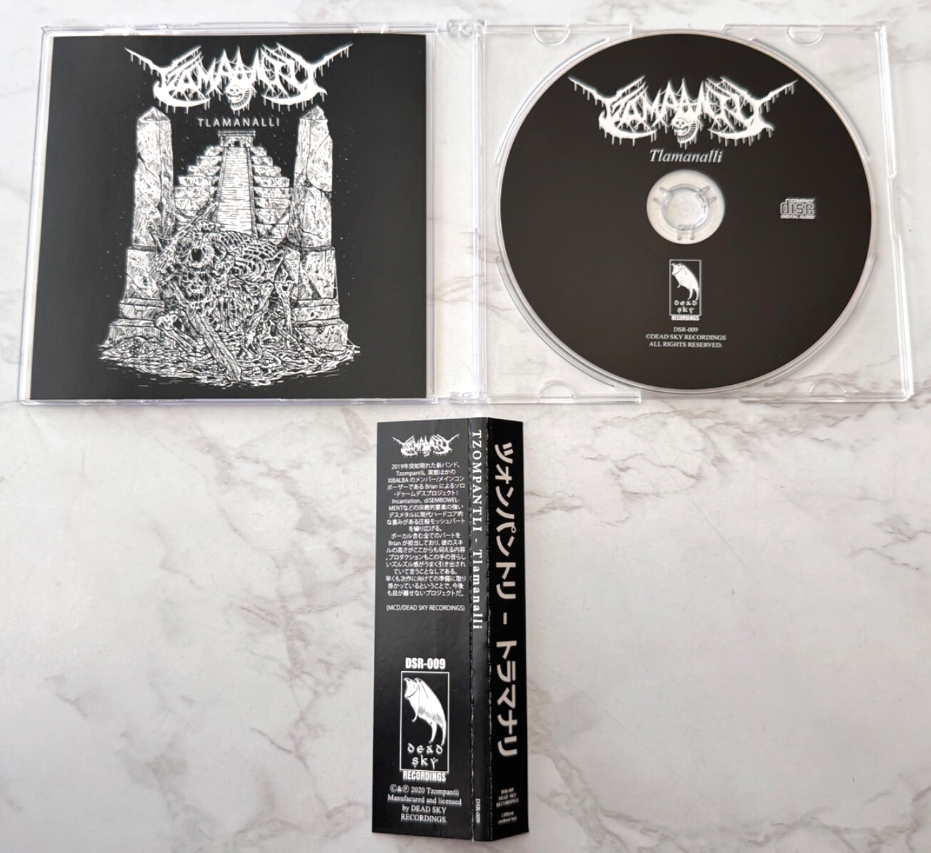 Tzompantli – Tlamanalli (EP) (2019) [JAPAN PRESS]
