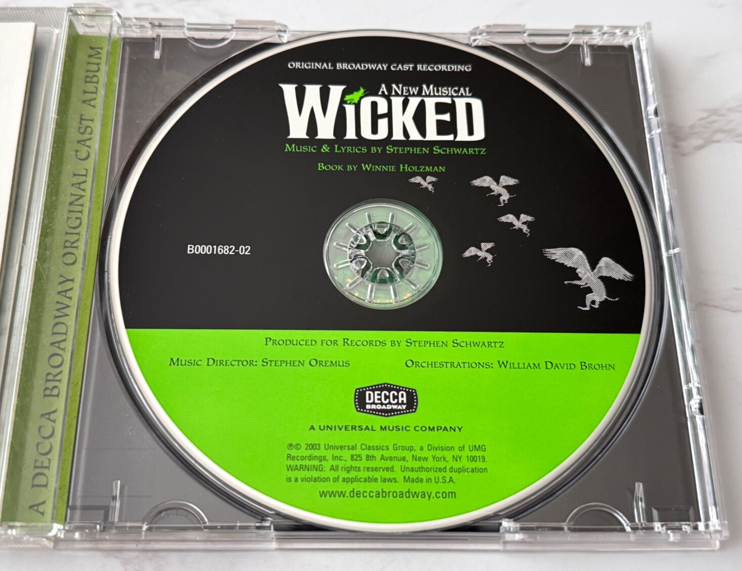Stephen Schwartz Wicked A New Musical (2003)