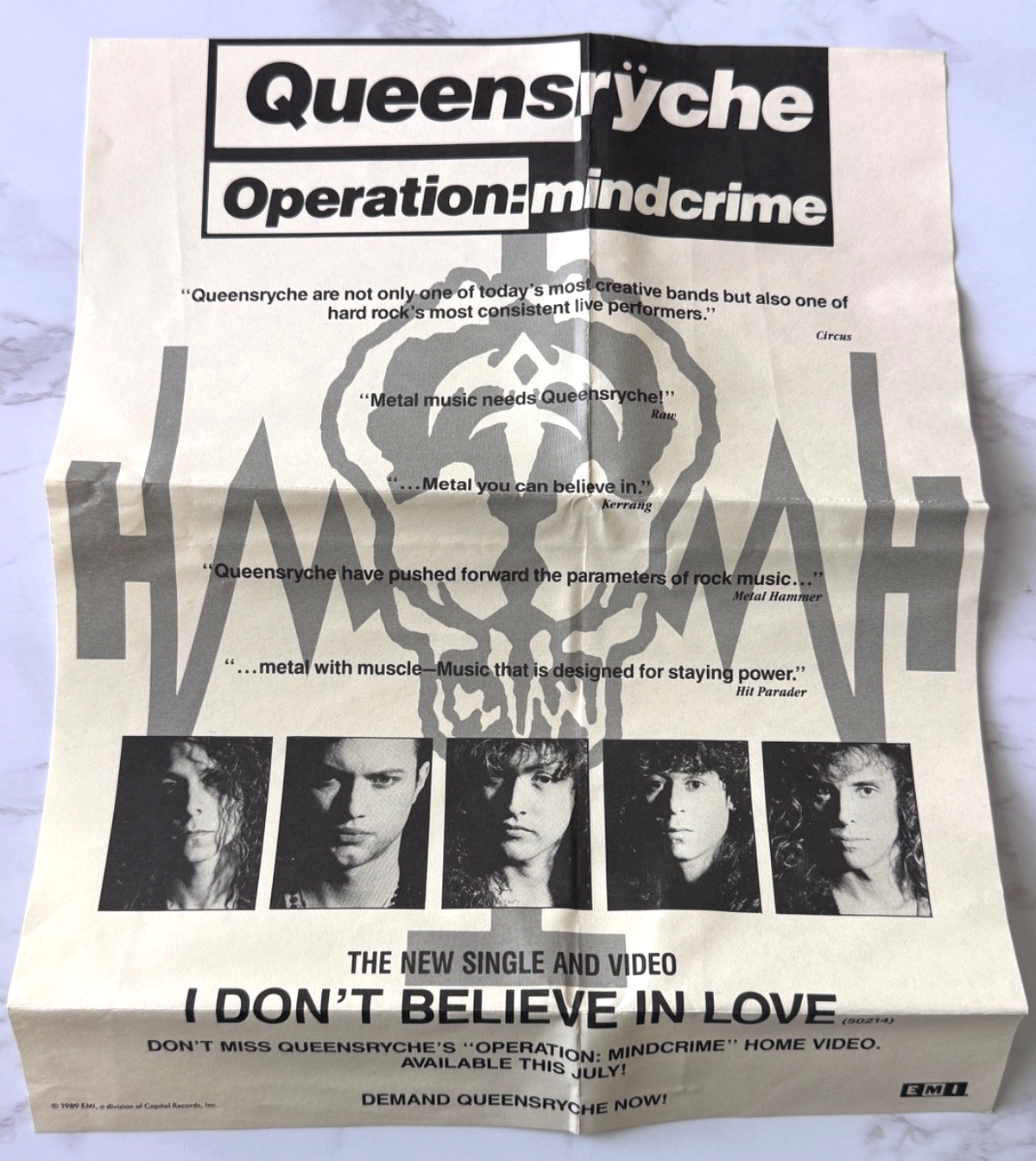 Queensrÿche – Queensryche I Don't Believe In Love (1989)