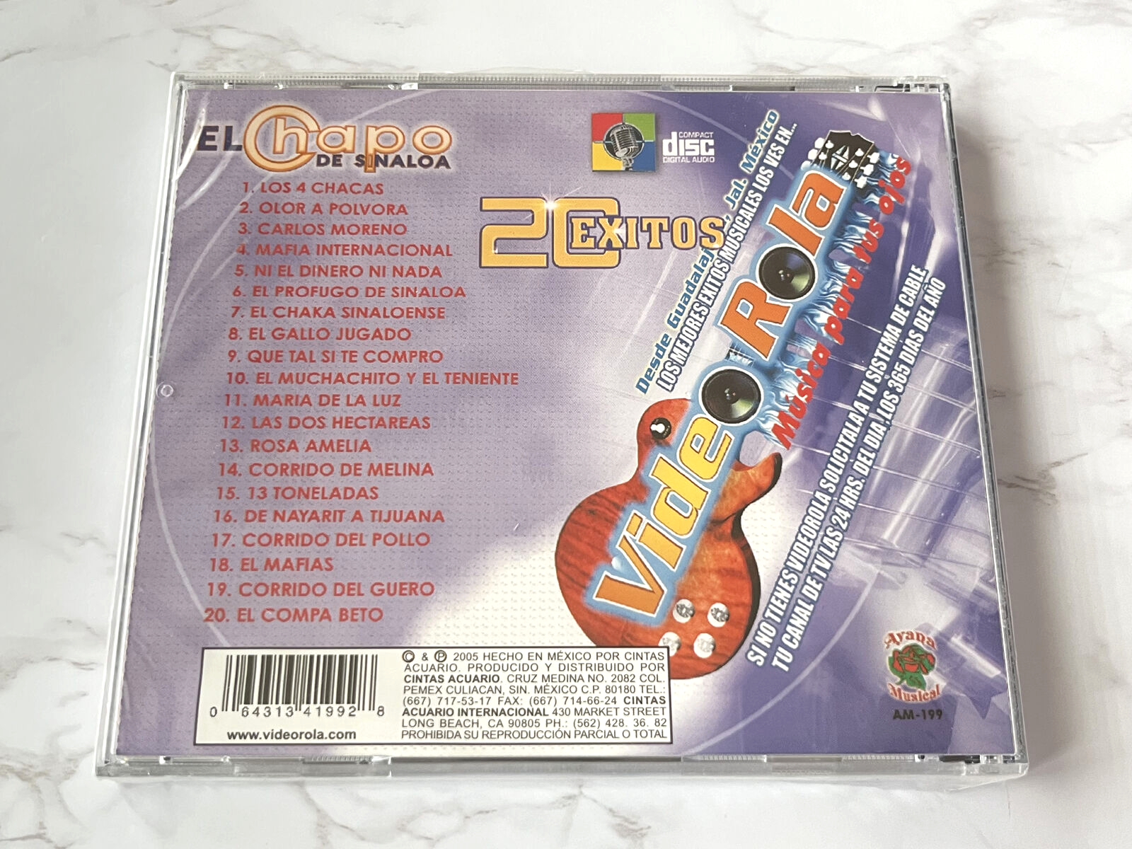 El Chapo De Sinaloa – 20 Exitos (2005)