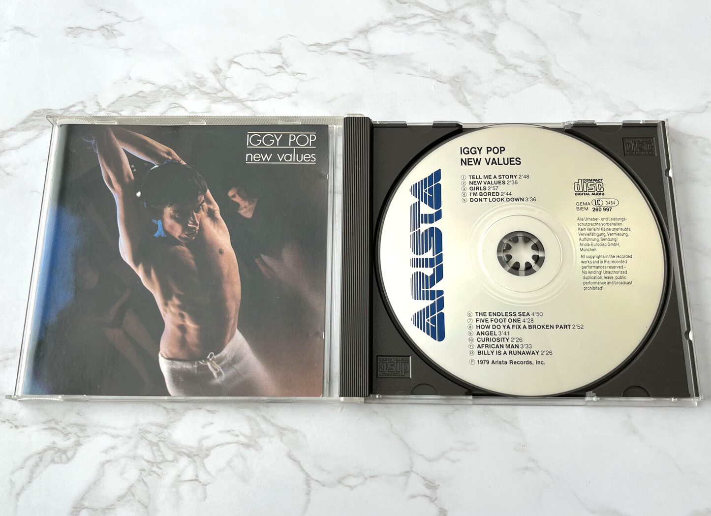 Iggy Pop – New Values (1990) [GERMAN PRESS]