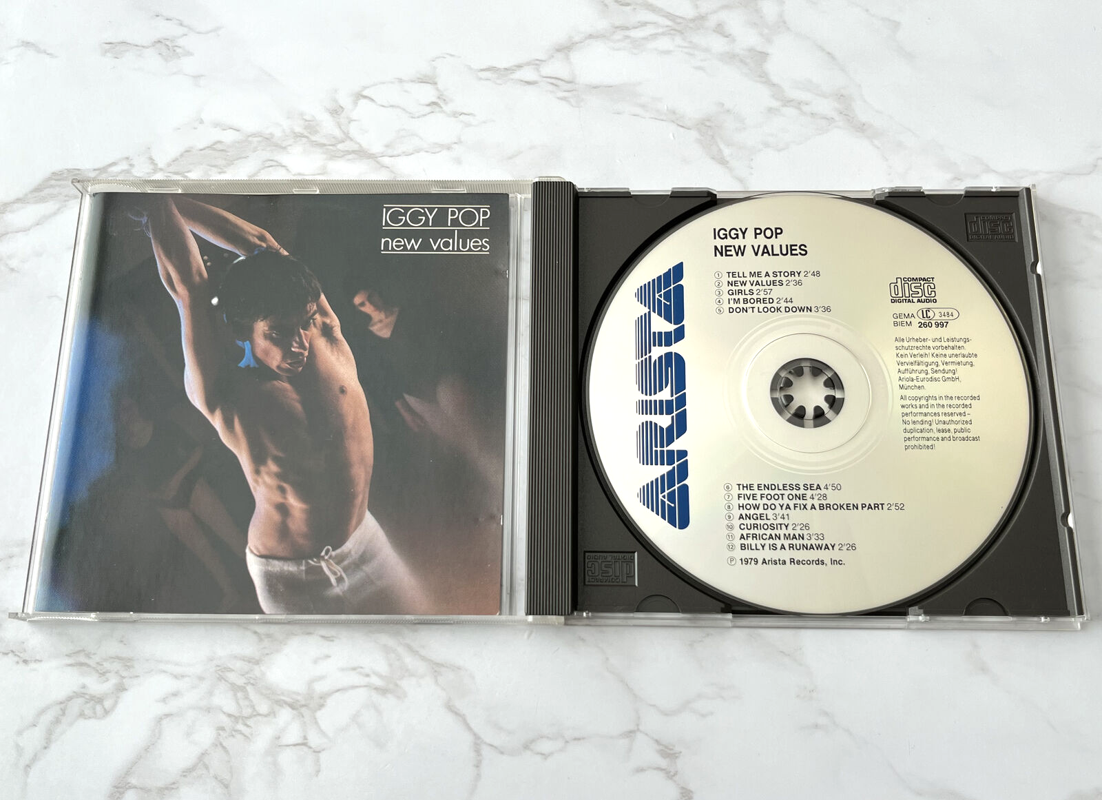 Iggy Pop – New Values (1990) [GERMAN PRESS]