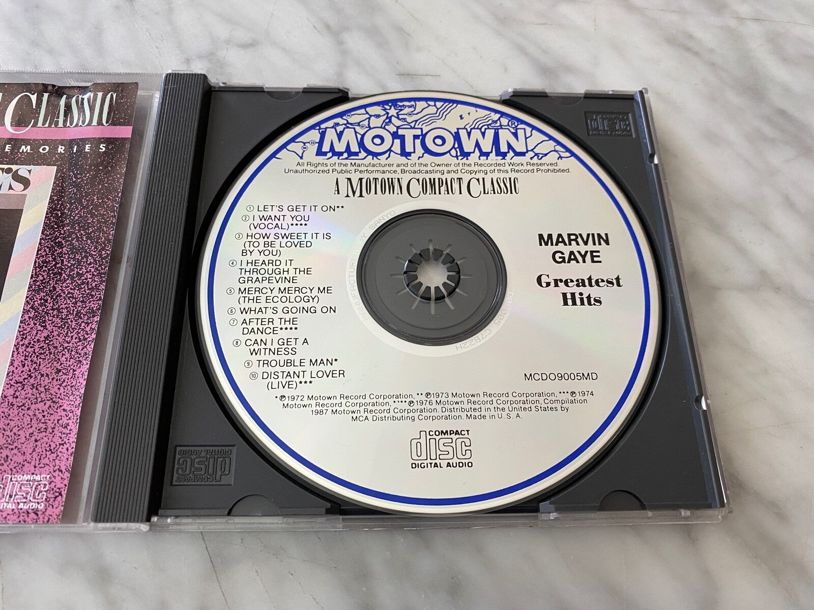 Marvin Gaye – Greatest Hits (1987) [JAPAN PRESS]
