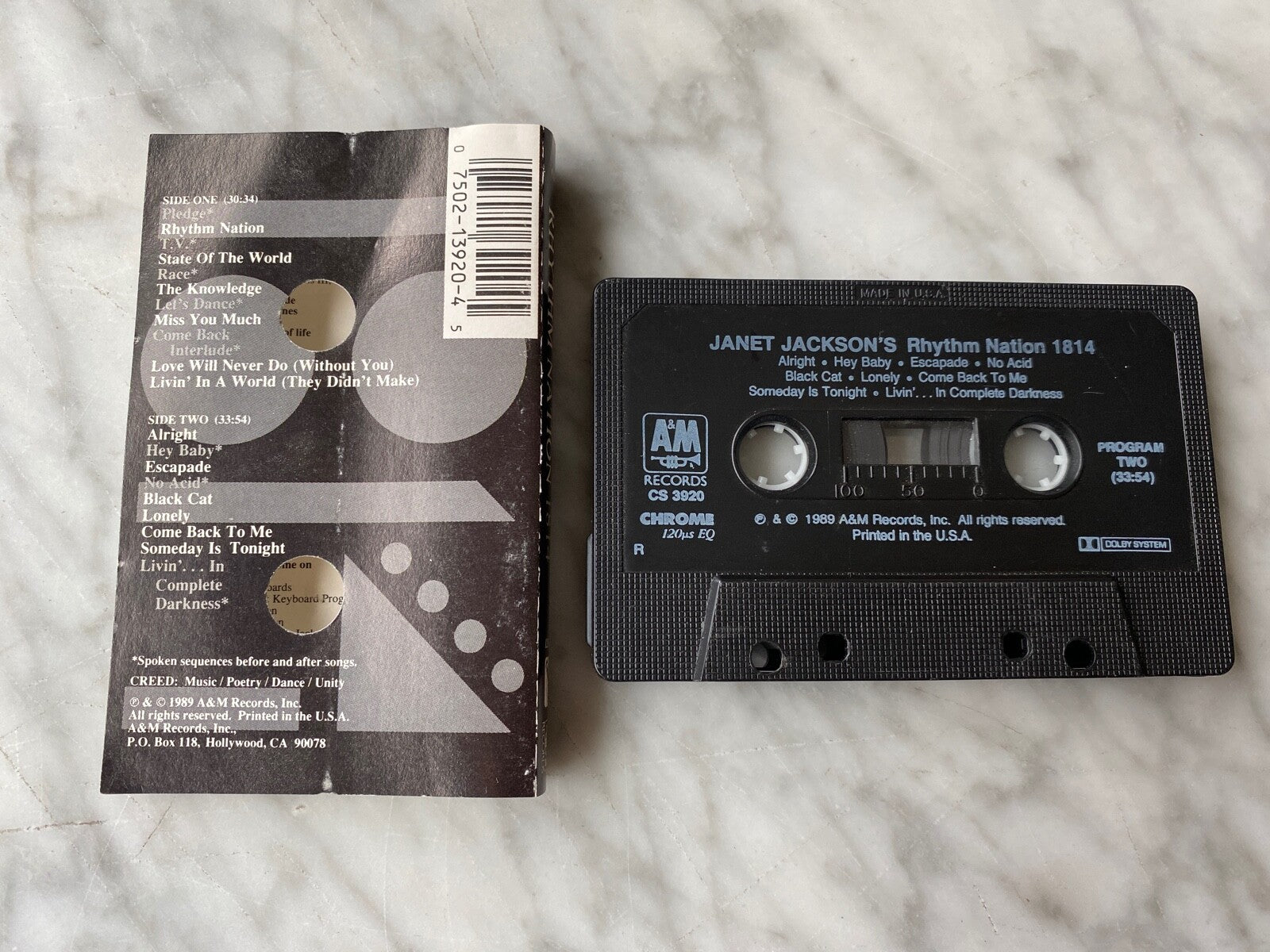 Janet Jackson – Rhythm Nation 1814 (1989)