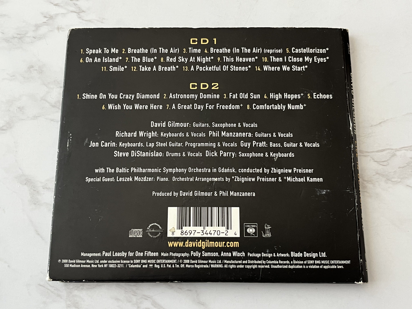 David Gilmour – Live In Gdansk 2 (Digipak) (2008)