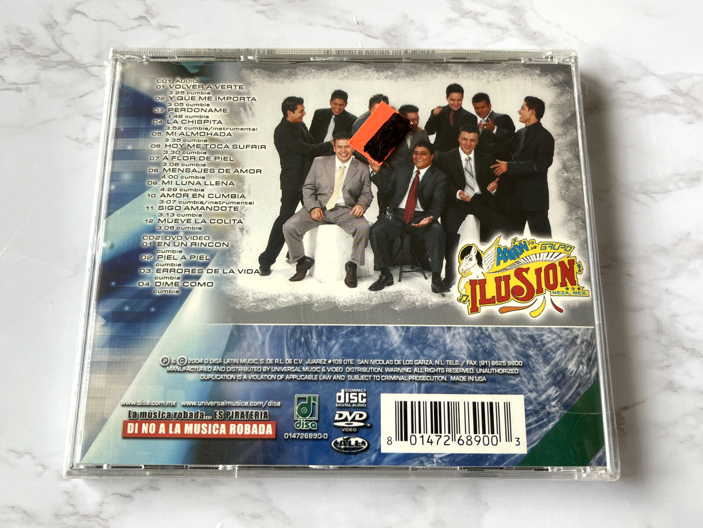 Aaron Y Su Grupo Ilusion – Volver A Verte (CD/DVD) (2004)