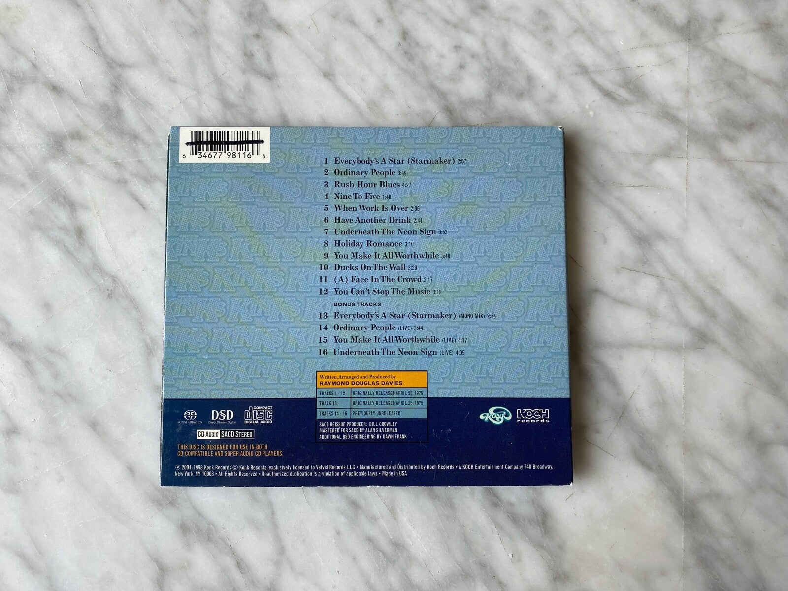 The Kinks – A Soap Opera (Digipak) (2004)