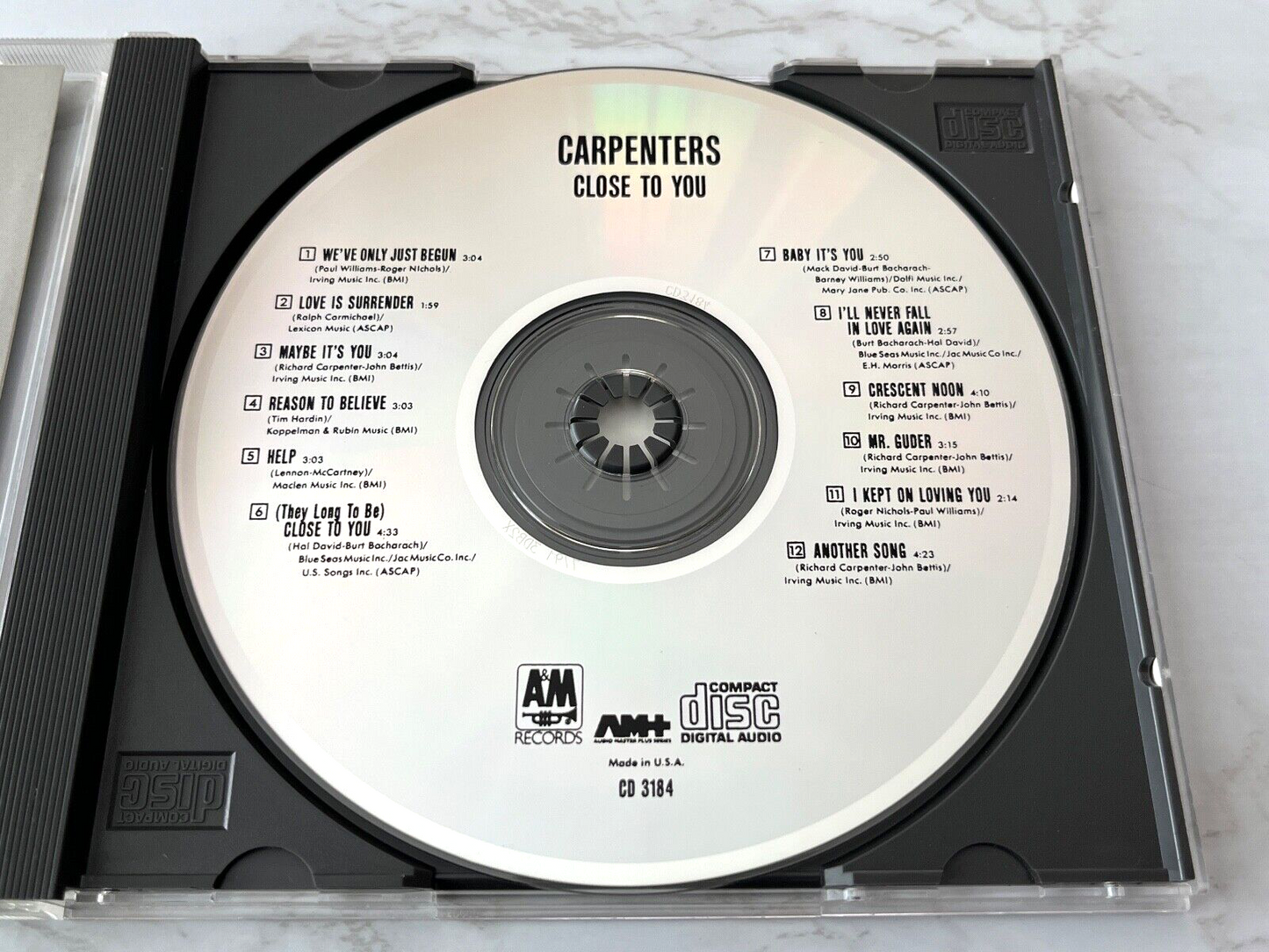 Carpenters – Close To You (1988)