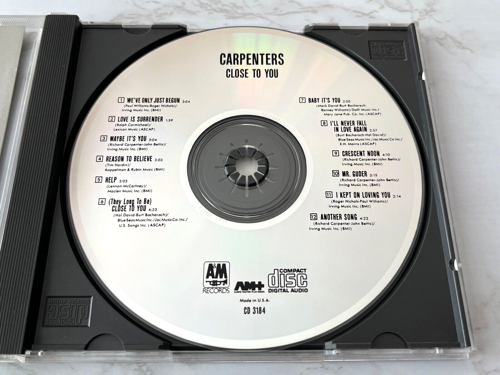 Carpenters – Close To You (1988)