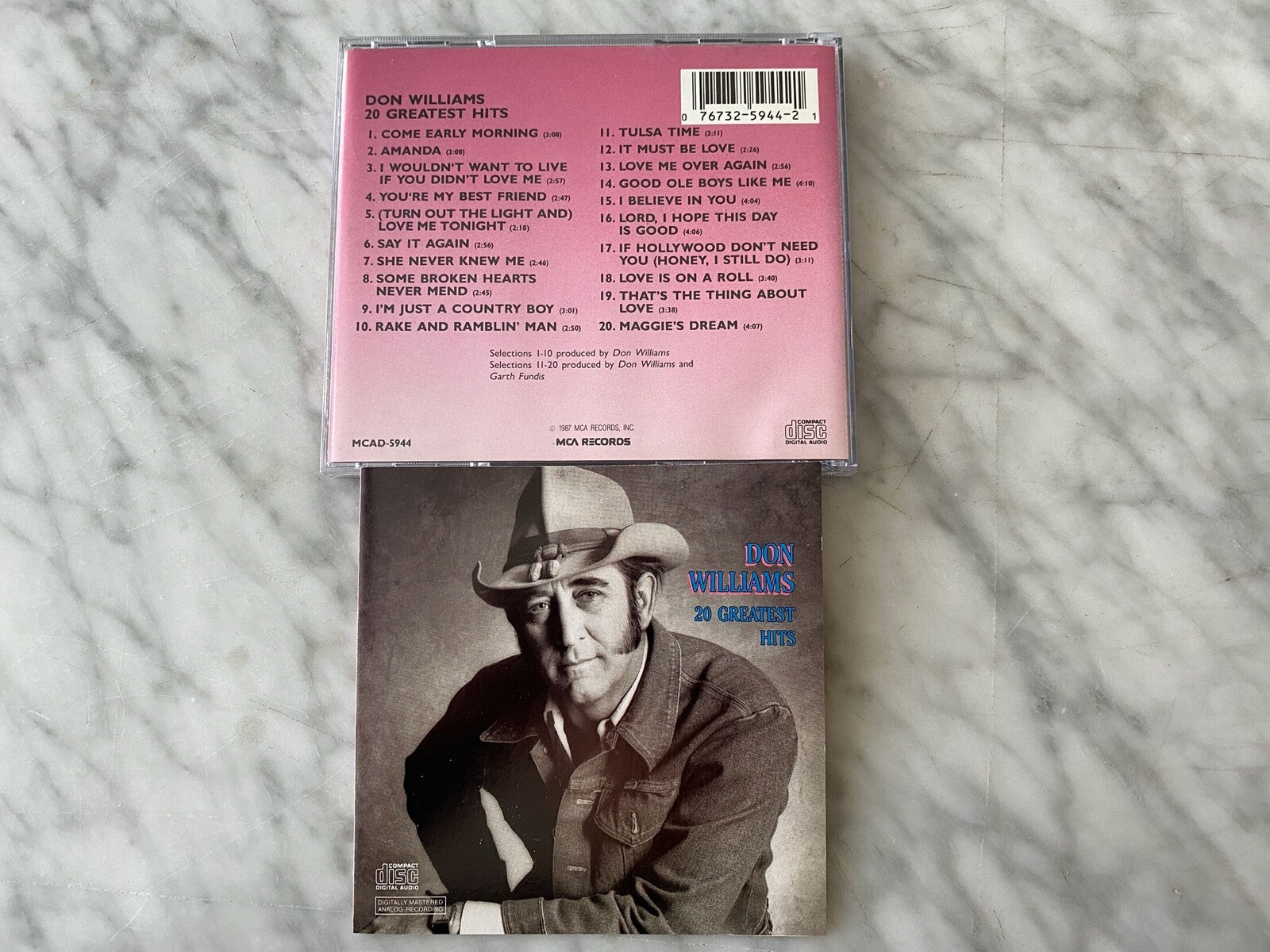 Don Williams – 20 Greatest Hits [JAPAN PRESS]