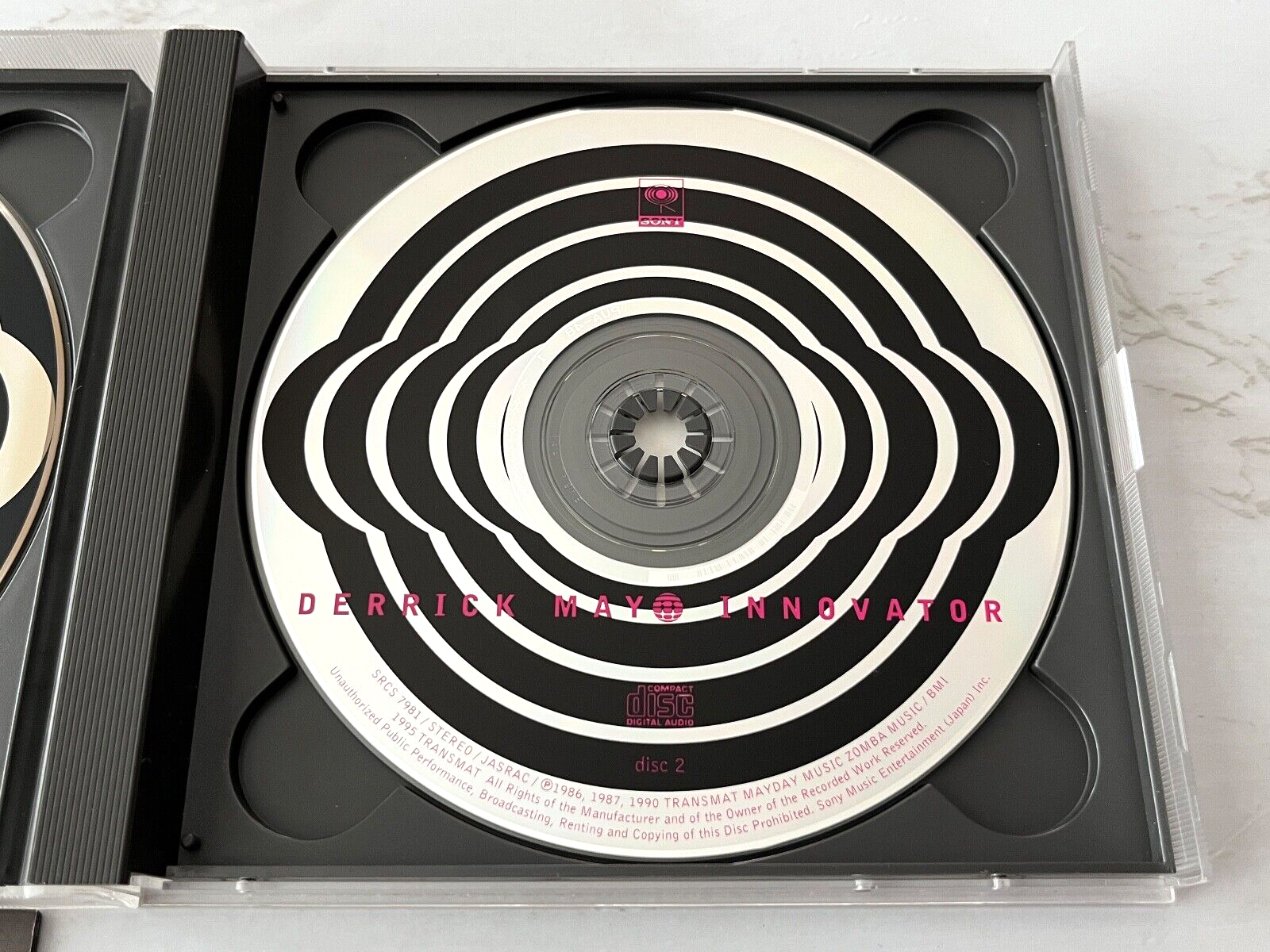Derrick May – Innovator 2 (1996) [JAPAN PRESS]