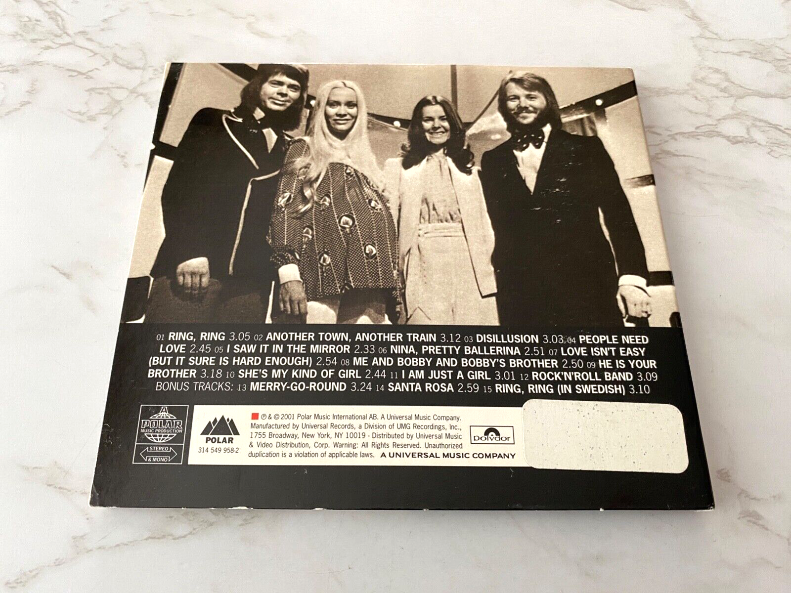 ABBA – Ring Ring (Digipak) (2001)