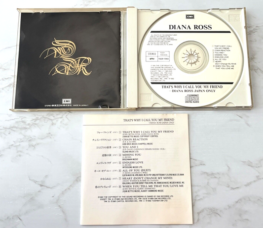 Diana Ross – That's Why I Call You My Friend (1992) [JAPAN PRESS]