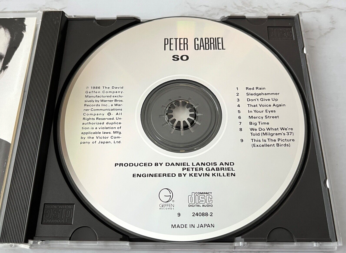 Peter Gabriel – So [JAPAN PRESS]