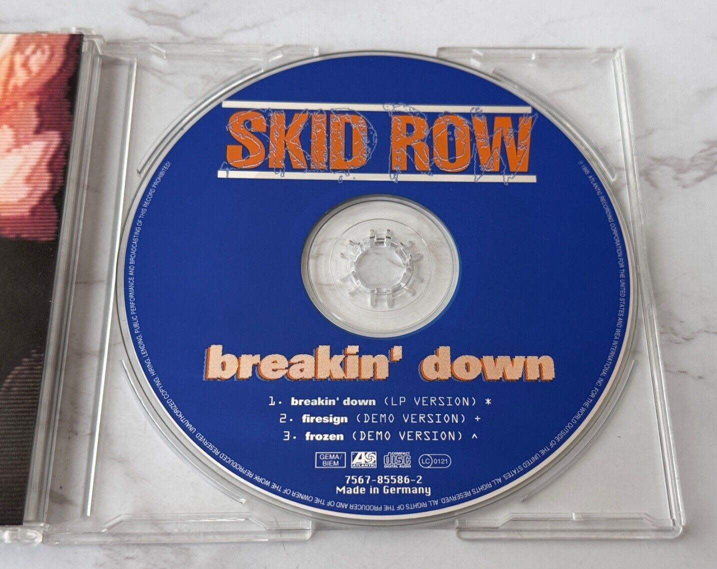 Skid Row – Breakin' Down (Maxi Single) (1995) [GERMAN PRESS]