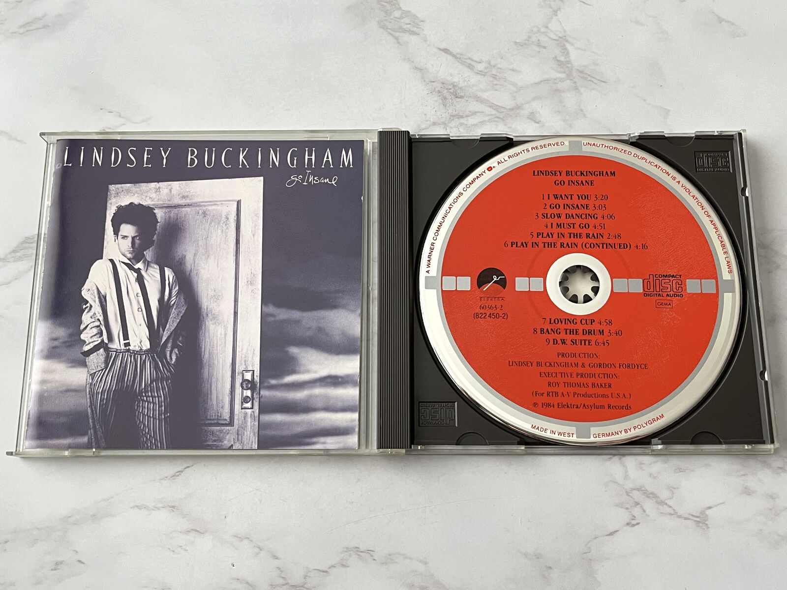 Lindsey Buckingham – Go Insane (1984) [GERMAN PRESS]