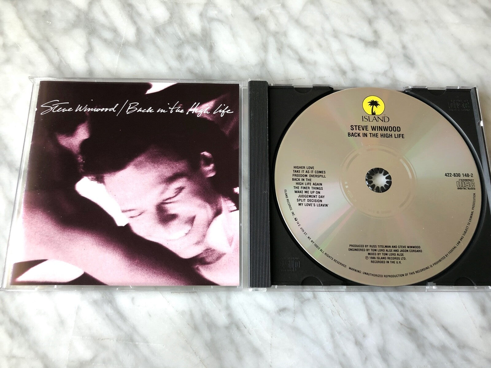 Steve Winwood – Back In The High Life
