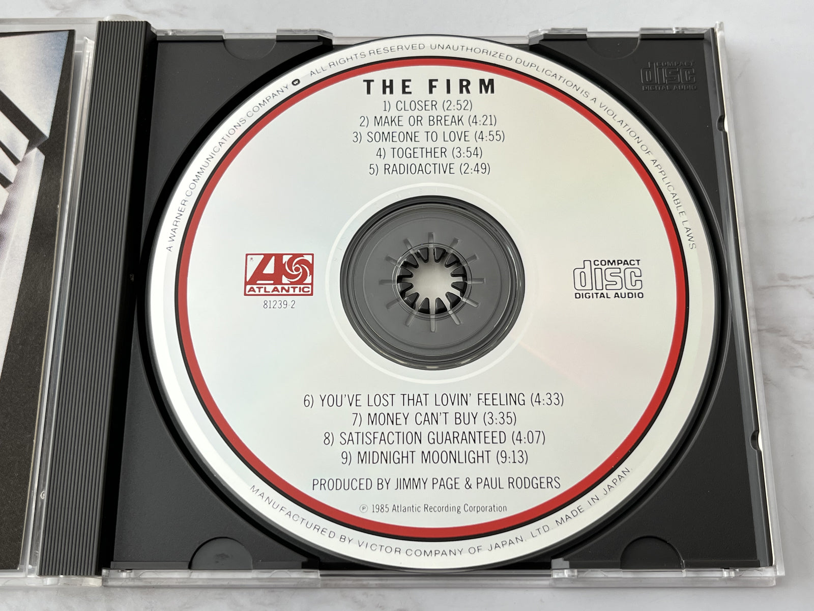 The Firm – The Firm (1986) [JAPAN PRESS]