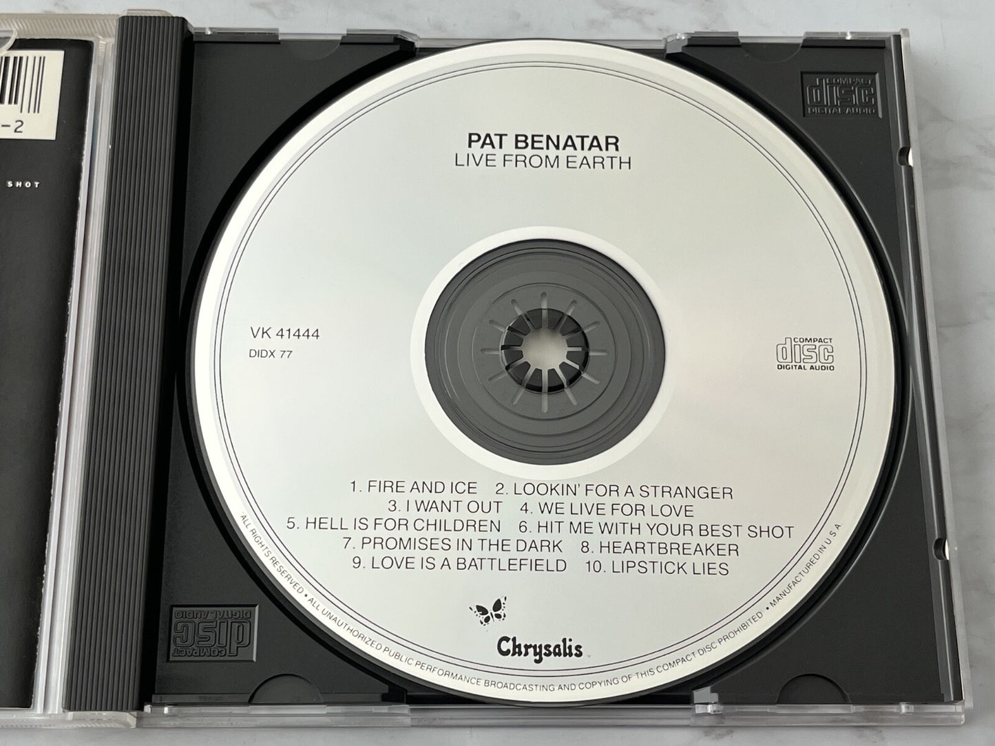 Pat Benatar – Live From Earth (1984)