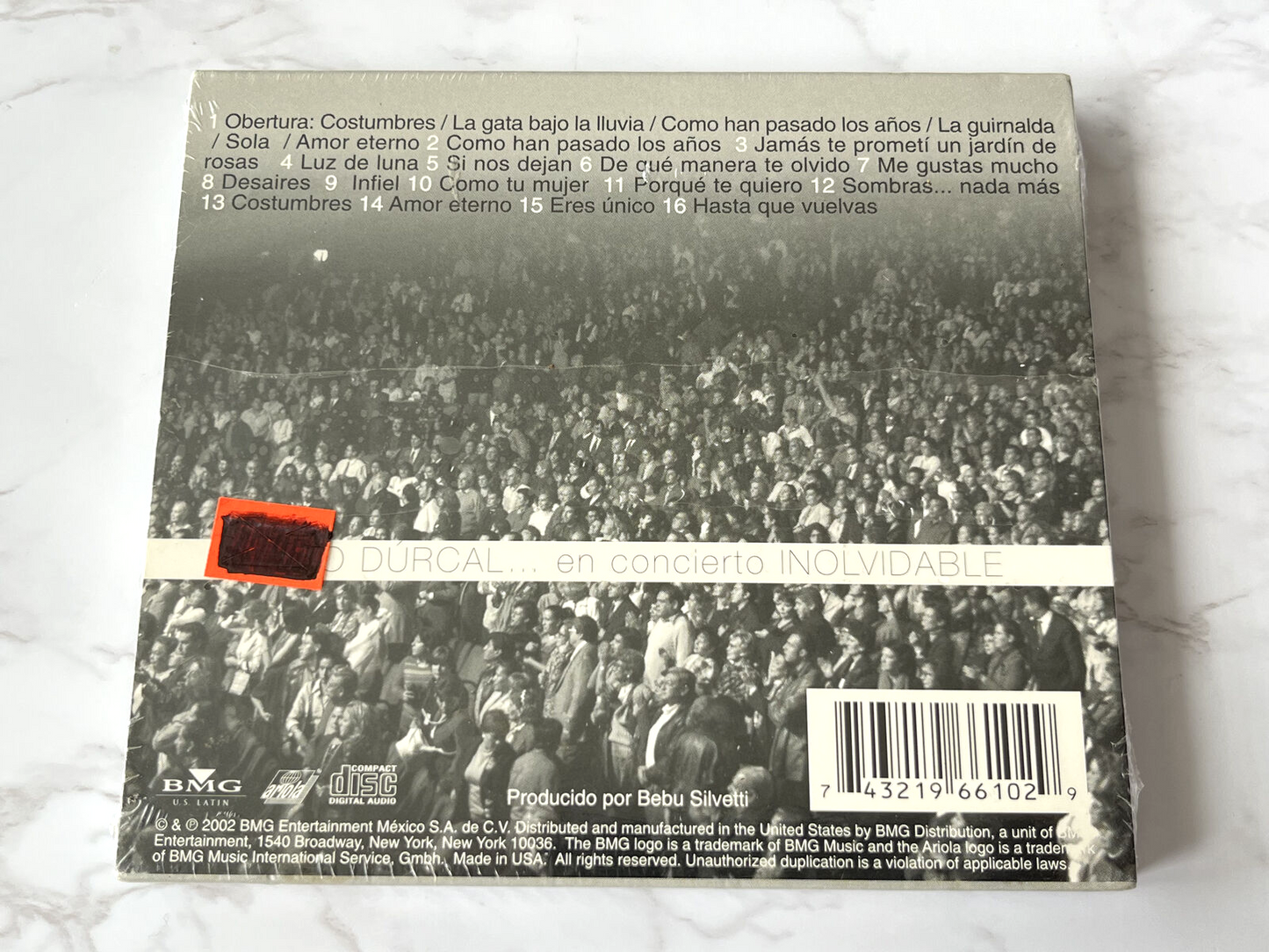 Rocio Durcal – Inolvidable En Concierto (2002)