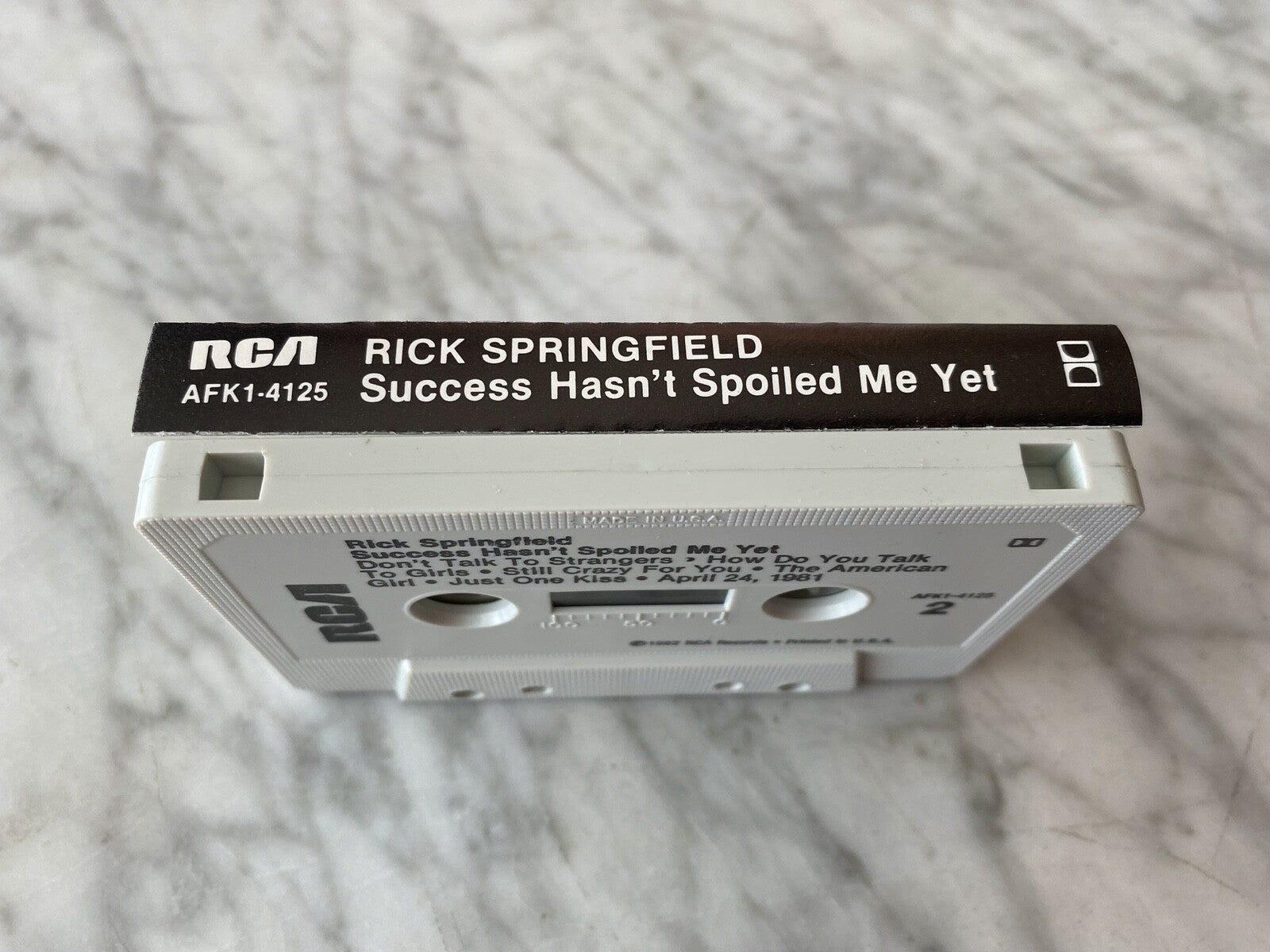 Rick Springfield – Success Hasn't Spoiled Me Yet (1982)