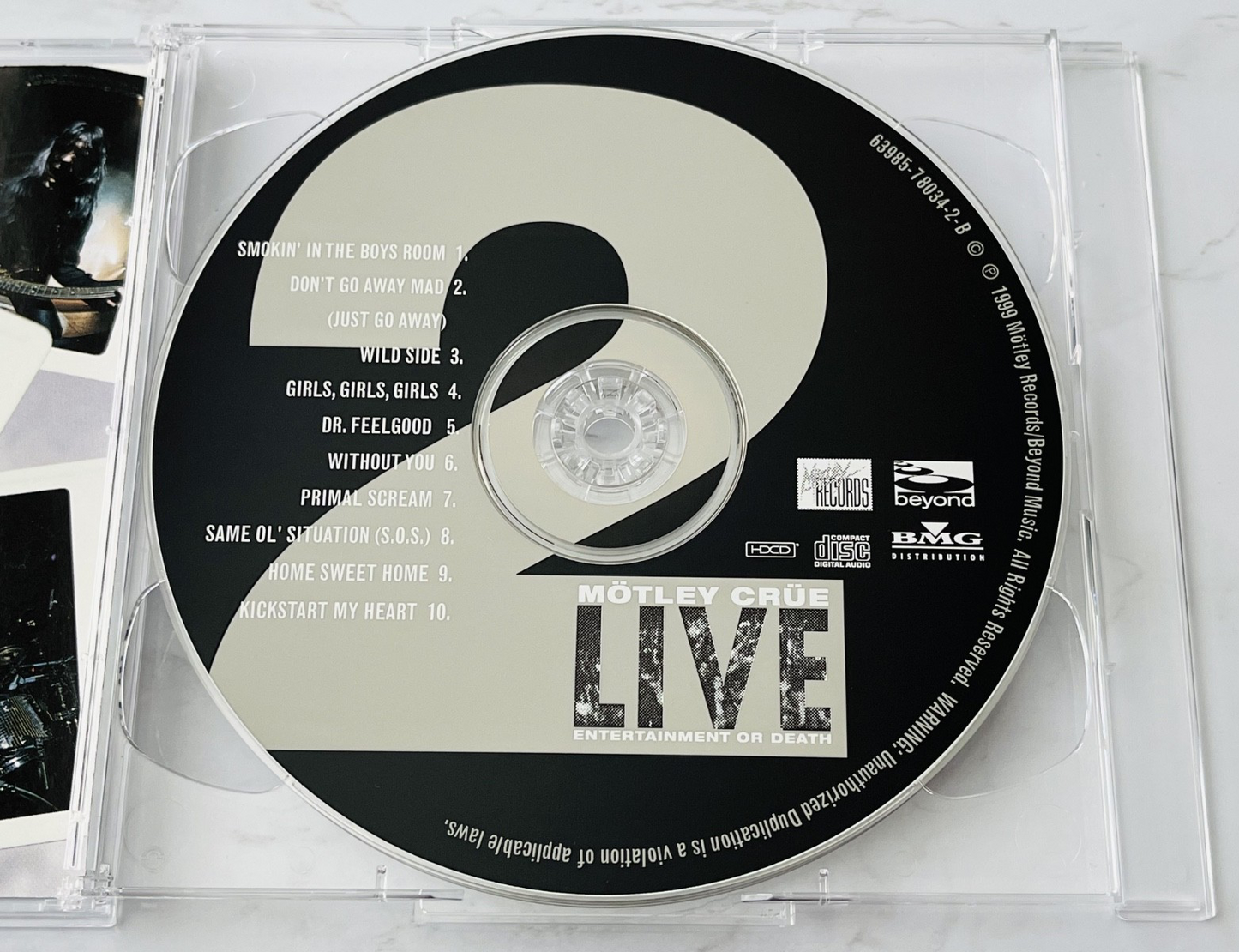 Motley Crue, Mötley Crüe – Live Entertainment Or Death 2 (1999)