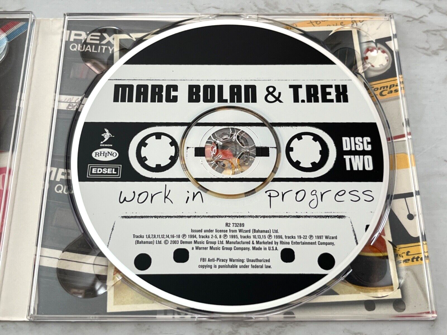 Marc Bolan, T. Rex – & T. Rex Work In Progress 2 (Digipak) (2003)