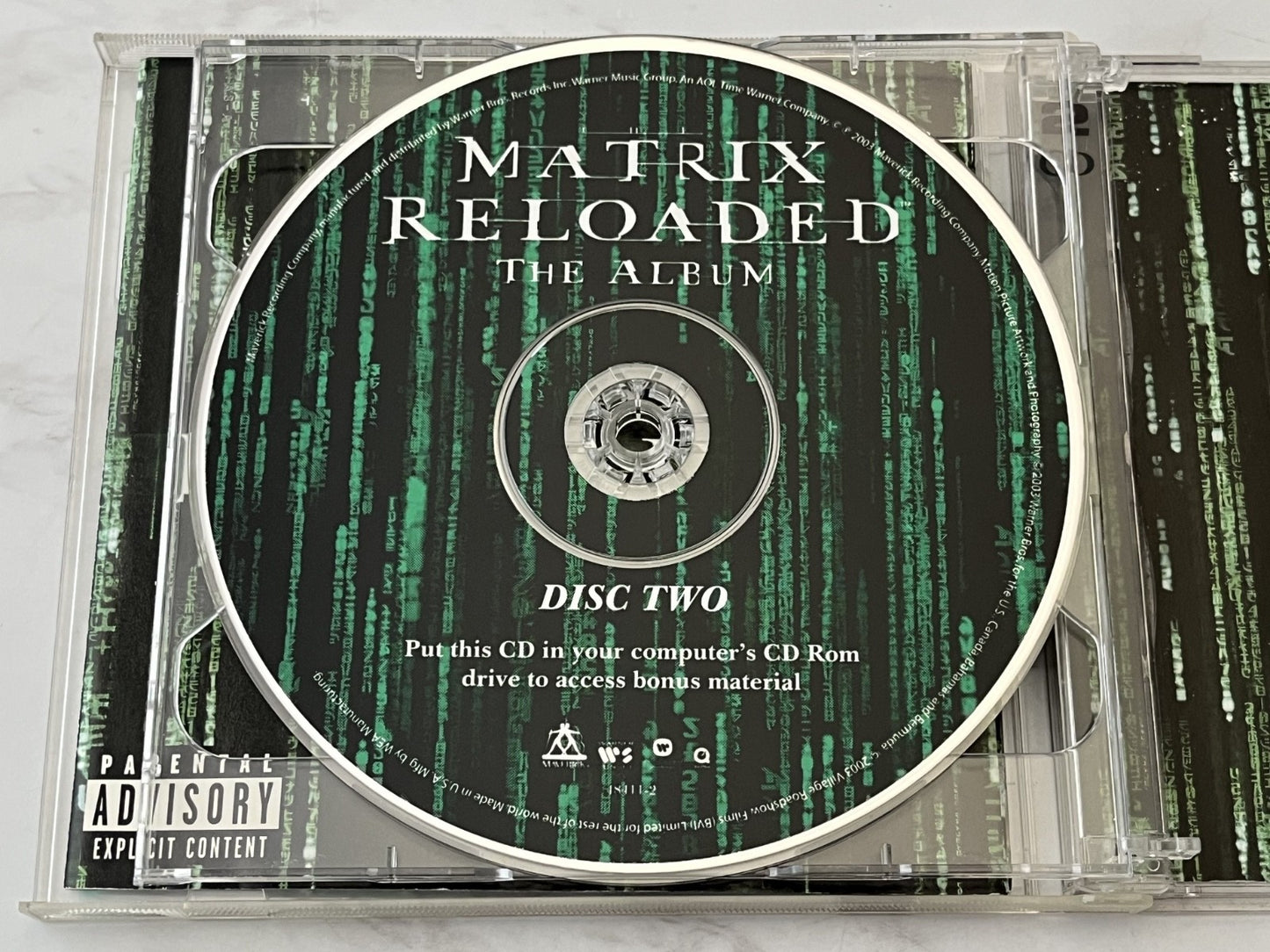 Deftones, Linkin Park, Marilyn Manson, Rob Zombie, Various, Team Sleep – The Matrix Reloaded The Album 2 (2003)