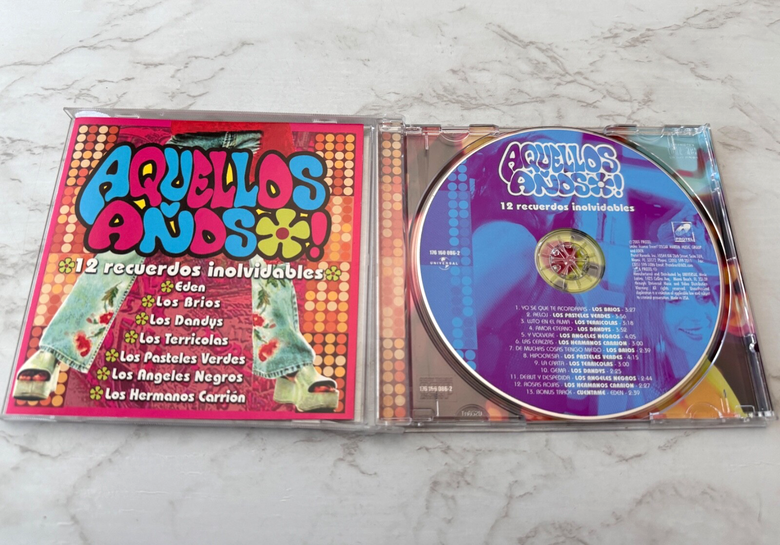 Los Angeles Negros, Los Brios, Los Dandys, Los Terricolas – Aquellos Años 12 Recuerdos Inolvidables (2001)