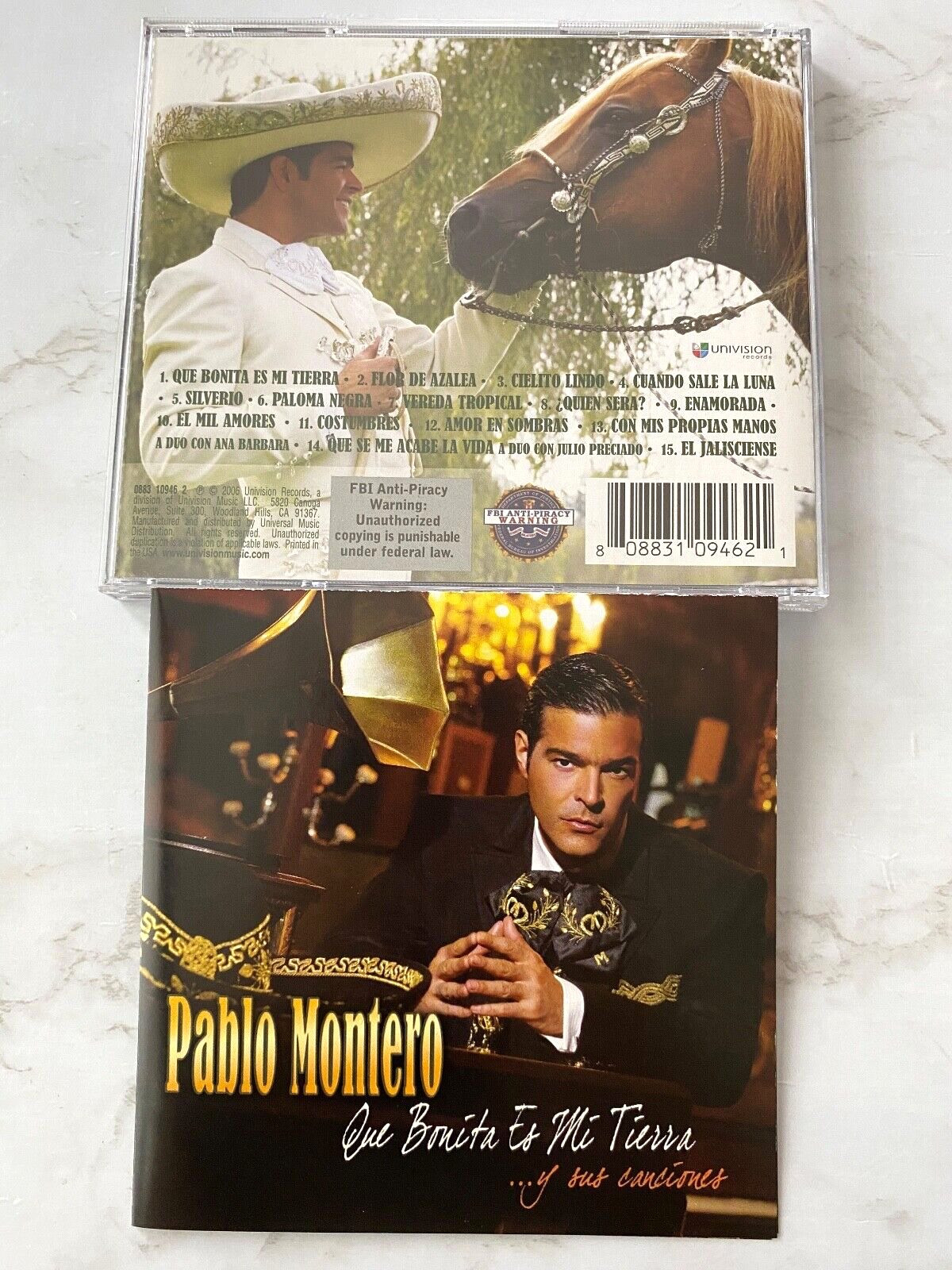 Pablo Montero – Que Bonita Es Mi Tierra Y Sus Canciones (2006)