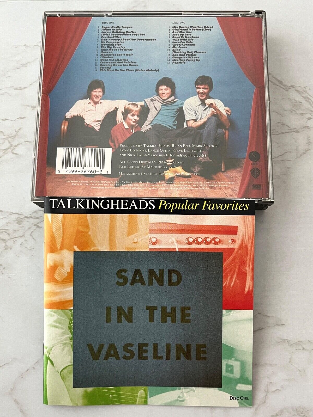 Talking Heads – Popular Favorites 1976-1992 Sand in The Vaseline 2