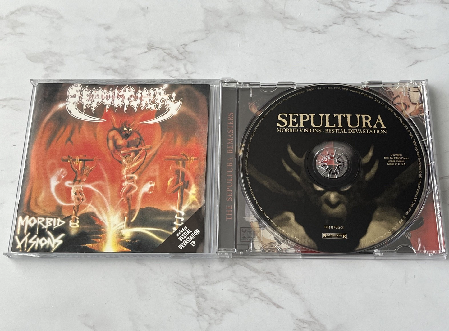 Sepultura – Morbid Visions / Bestial Devastation (1997)