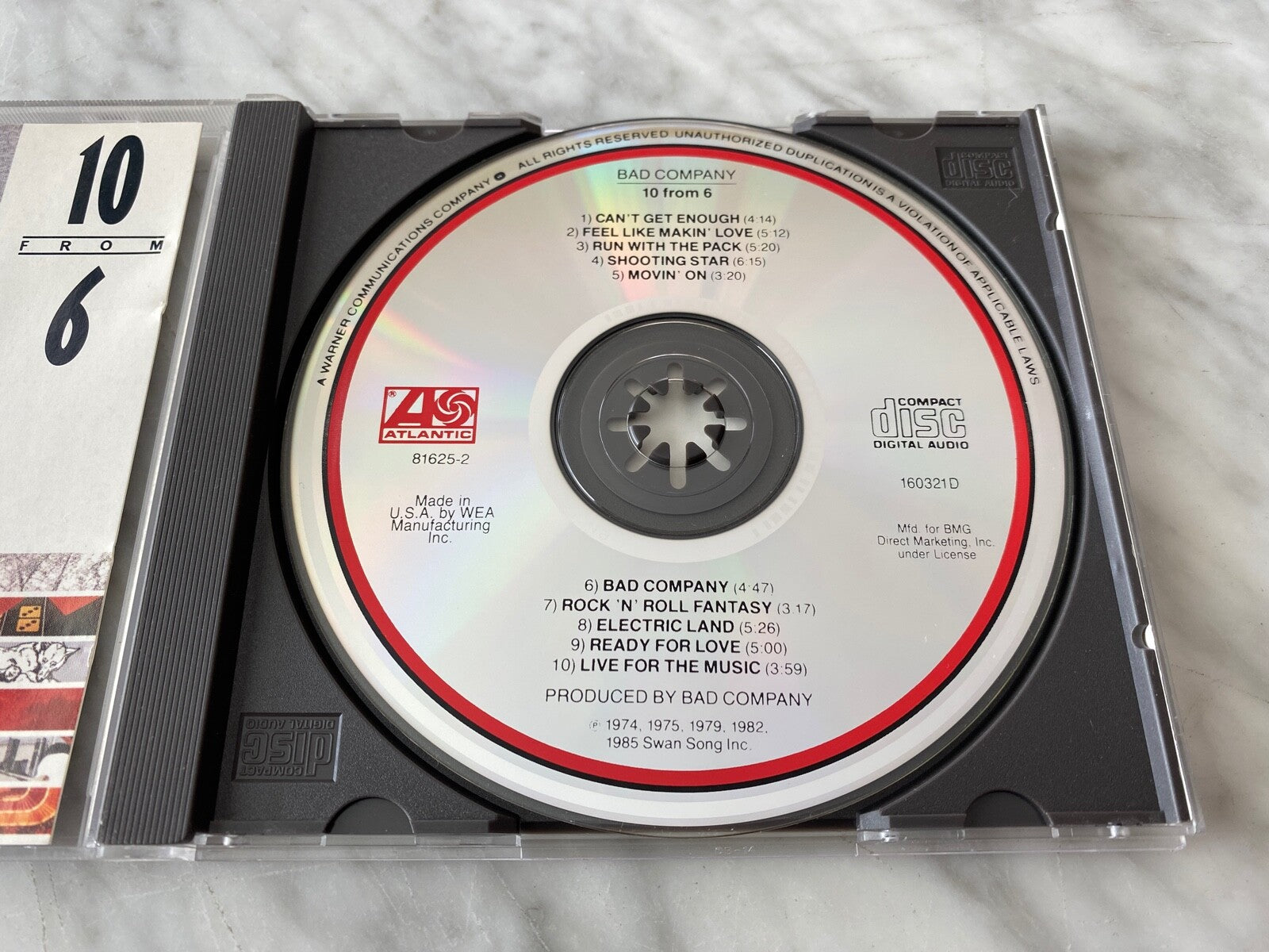 Bad Company – 10 From 6