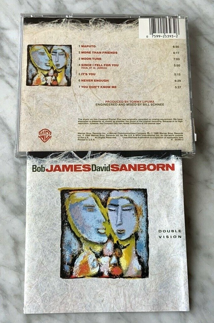 Bob James, David Sanborn – Double Vision (1986) [JAPAN PRESS]