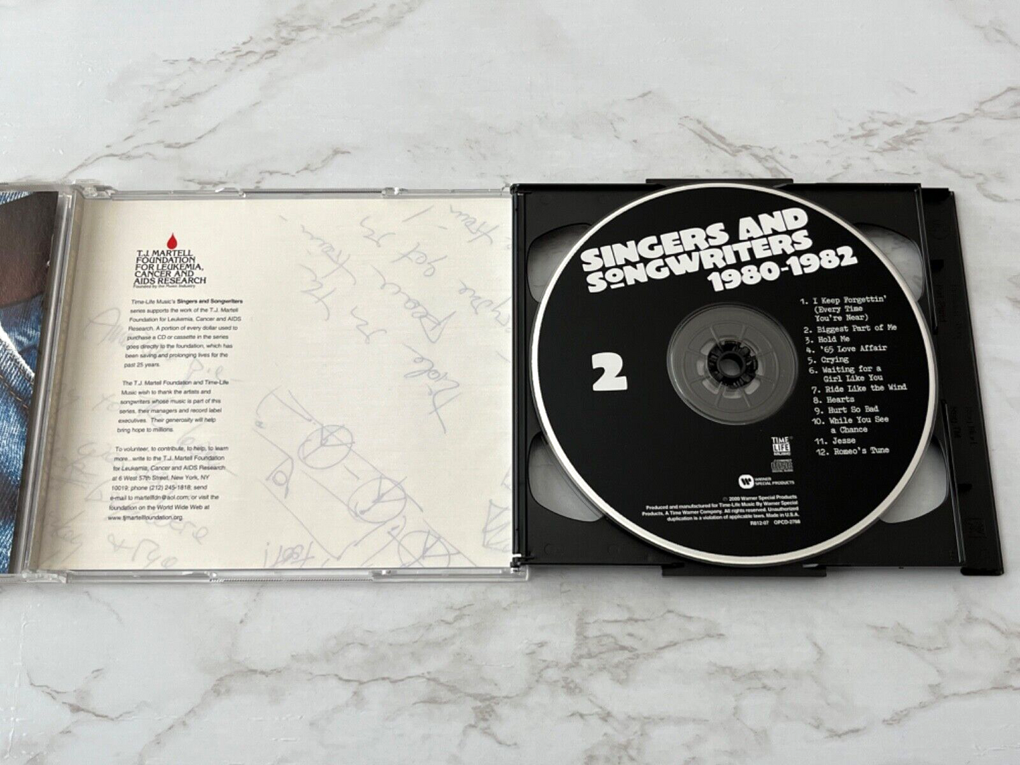 America, Linda Ronstadt, Paul Simon, Various – Time Life Singers And Songwriters 1980-1982 2 (2000)