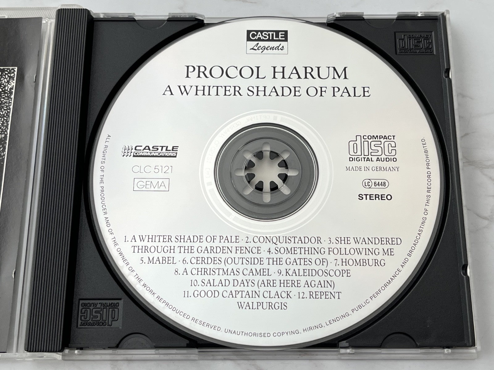 Procol Harum – A Whiter Shade Of Pale (1985) [GERMAN PRESS]