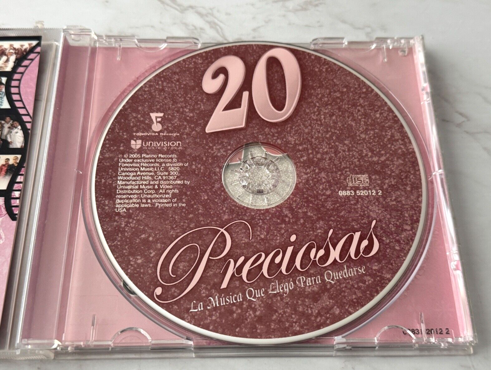 Grupo Mojado, Los Bukis, Los Rehenes, Various – 20 Preciosas La Musica Que Llego Para Quedarse (2005)