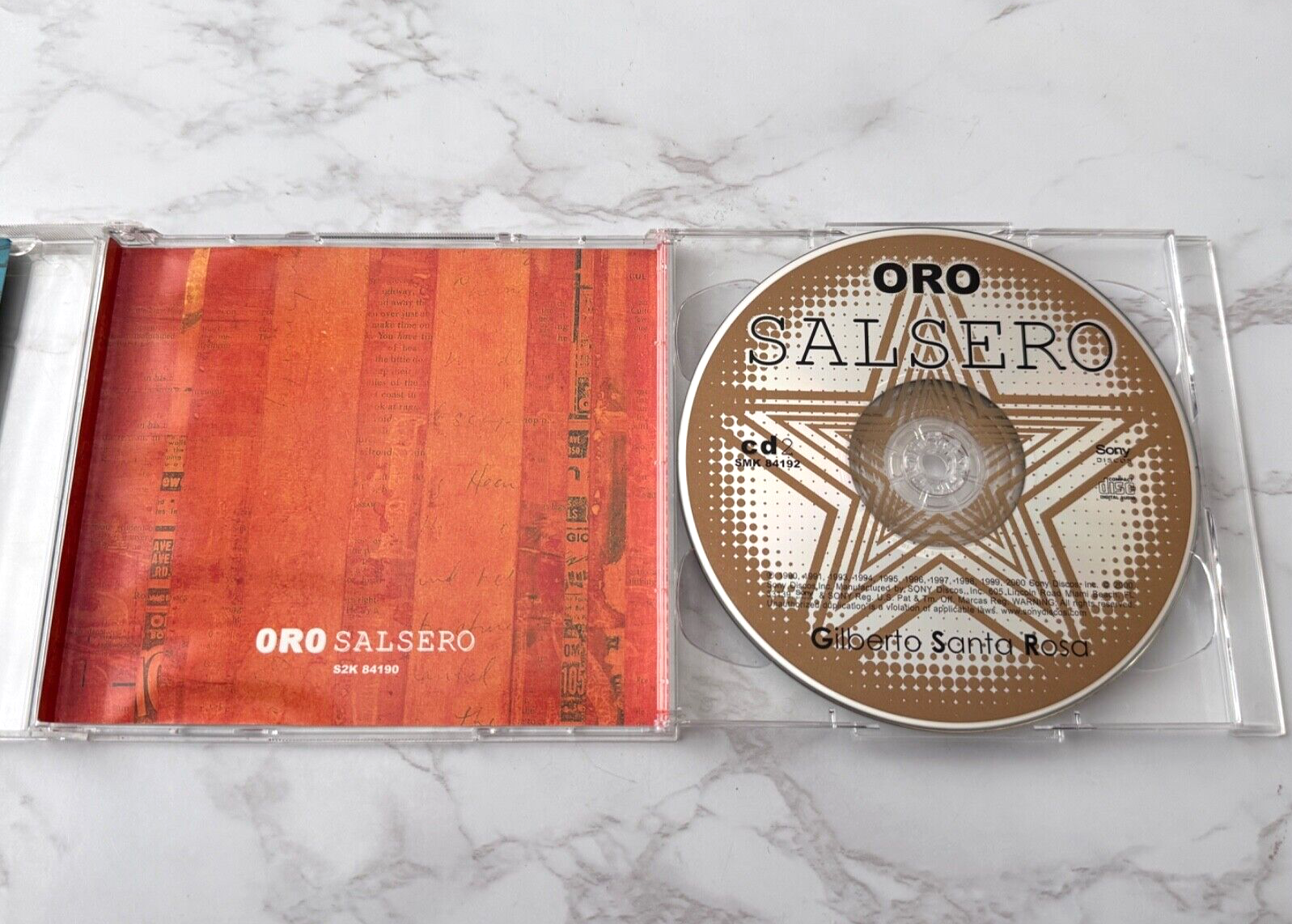 Gilberto Santa Rosa – Oro Salsero 2 (2000)