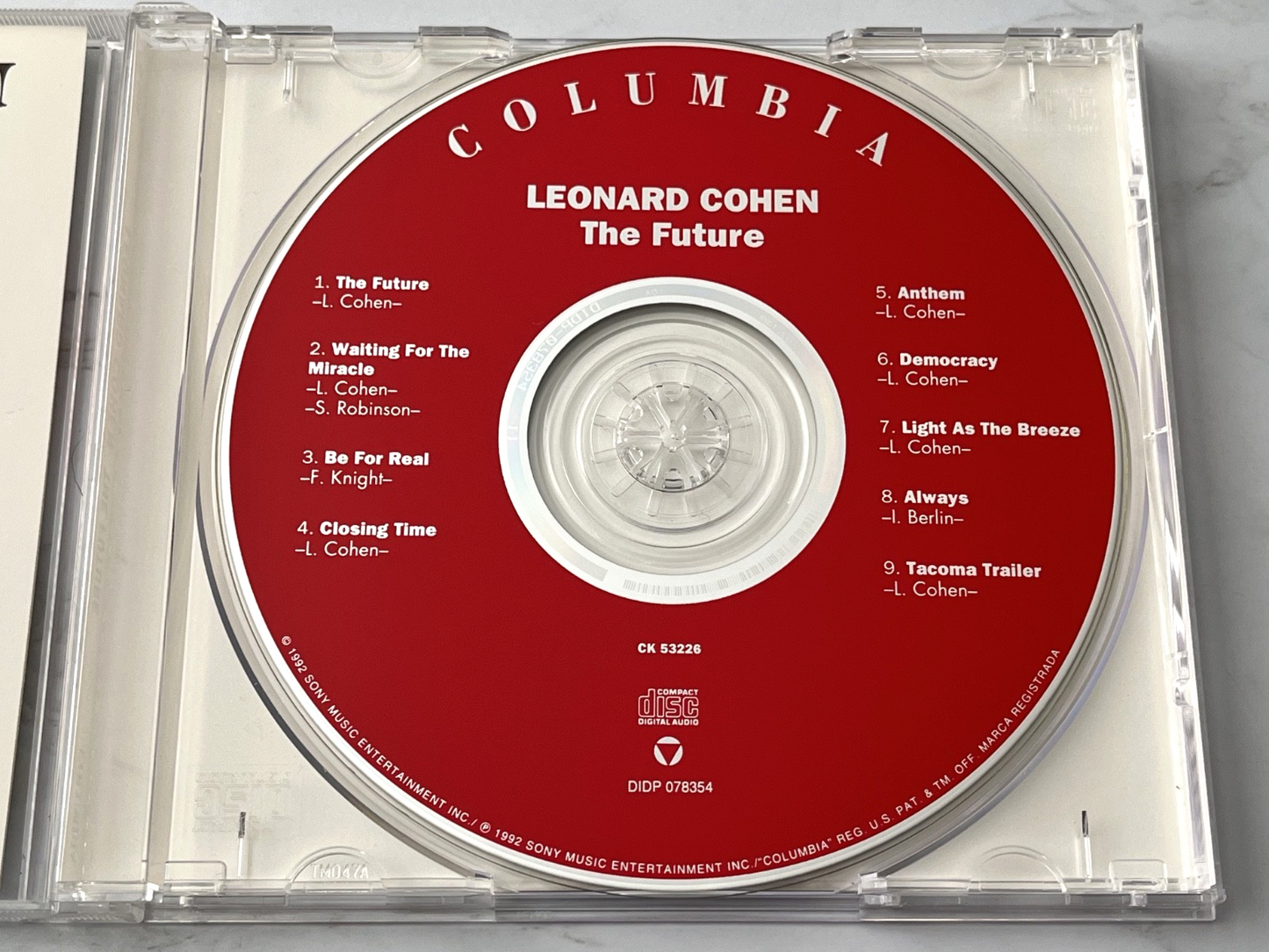 Leonard Cohen – The Future